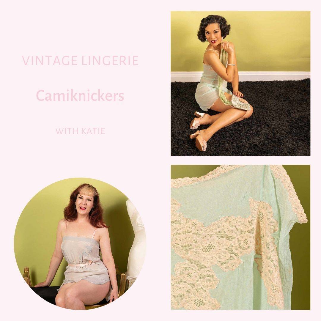Butterick cami-knickers 5124 from 1924 1920s lingerie underwear