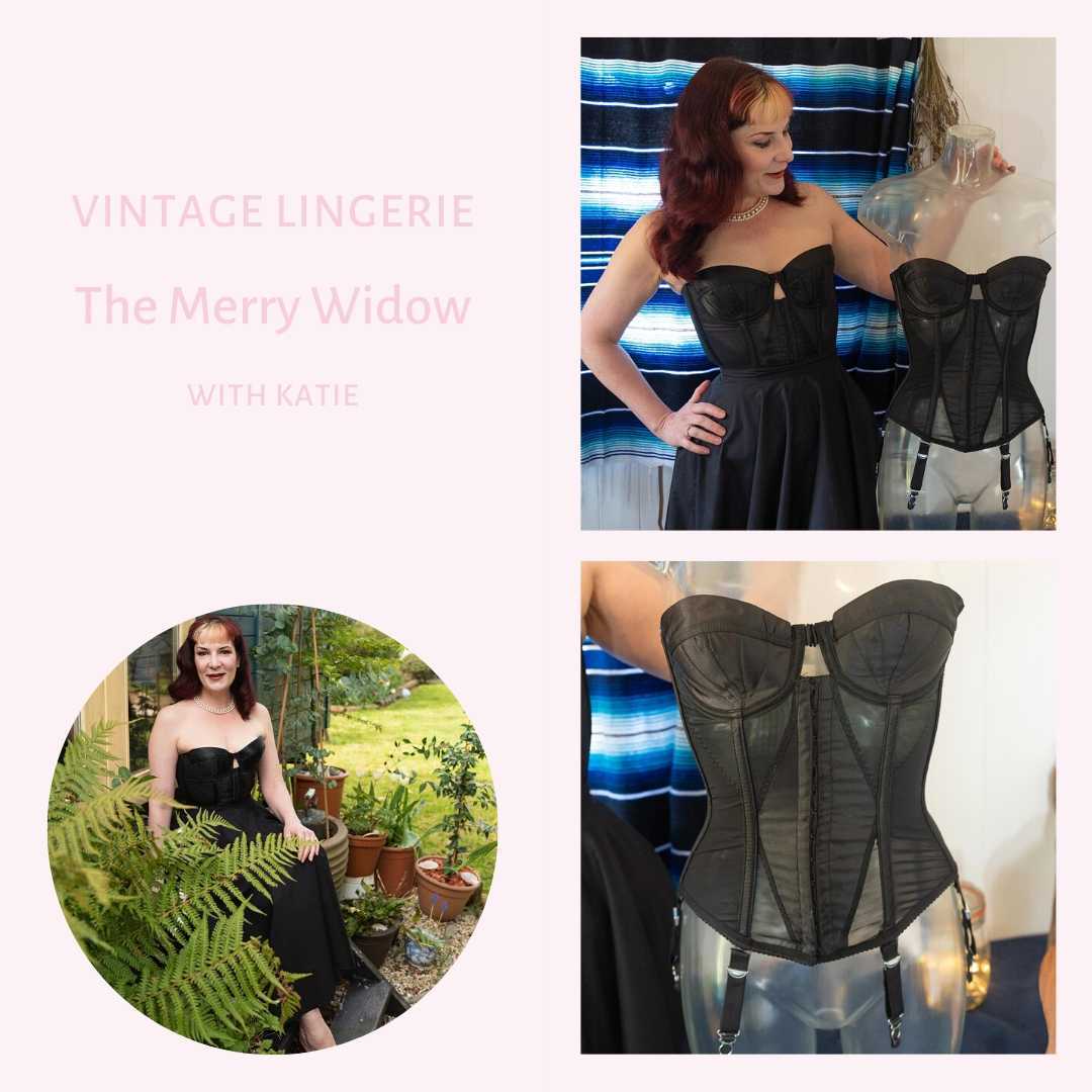 The Merry Widow: 1950s Style Basque to Shape & Support - What