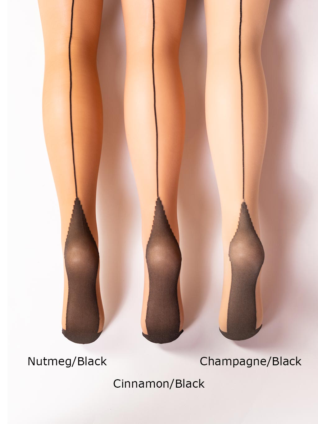 Contrast 2025 seamed stockings